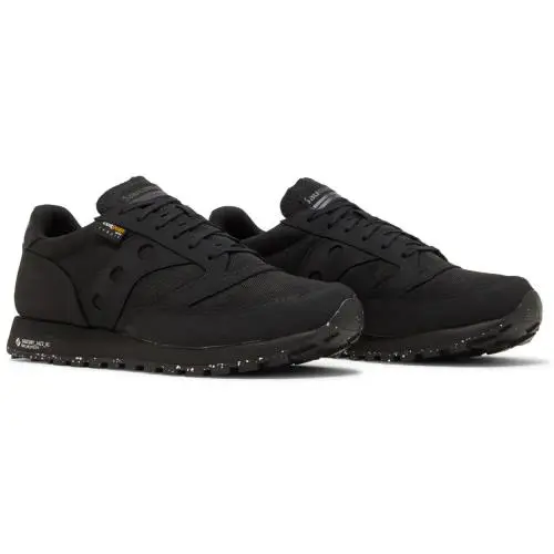 Saucony Jazz 81 Low Sneakers Unisex Men Size 7 = Women Size 8.5 Shoes Black - BLACK-s70718-3