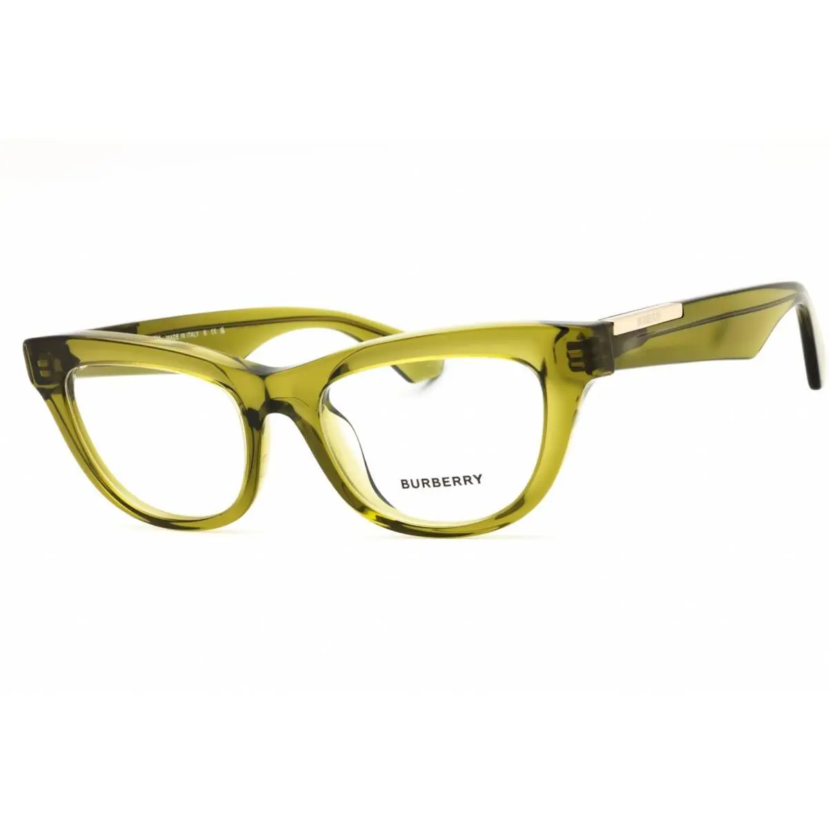 Women`s Eyeglasses Green Plastic Butterfly Full Rim Frame 0BE2406U 4118 by Burberry