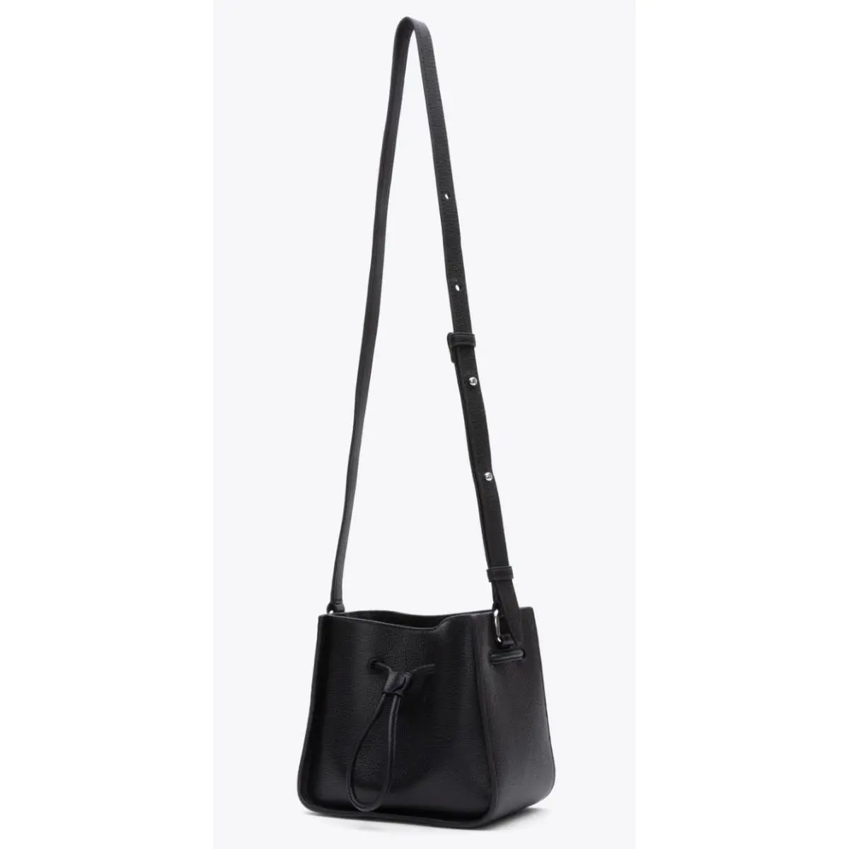 3.1  Soleil Mini Bucket Drawstring Black Bag by Phillip Lim