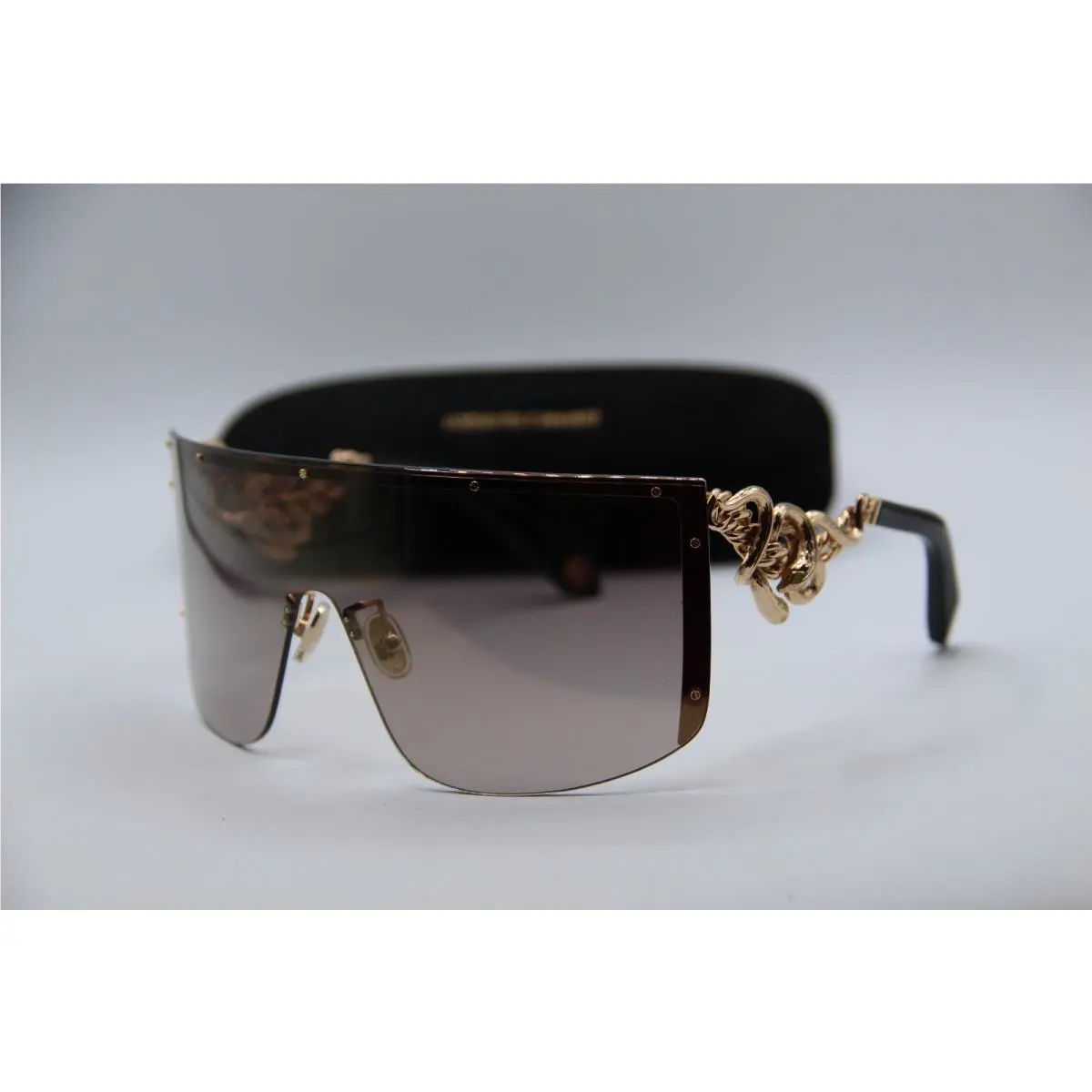 Roberto Cavalli Src 015 Col. 0300 Black Gold Sunglasses