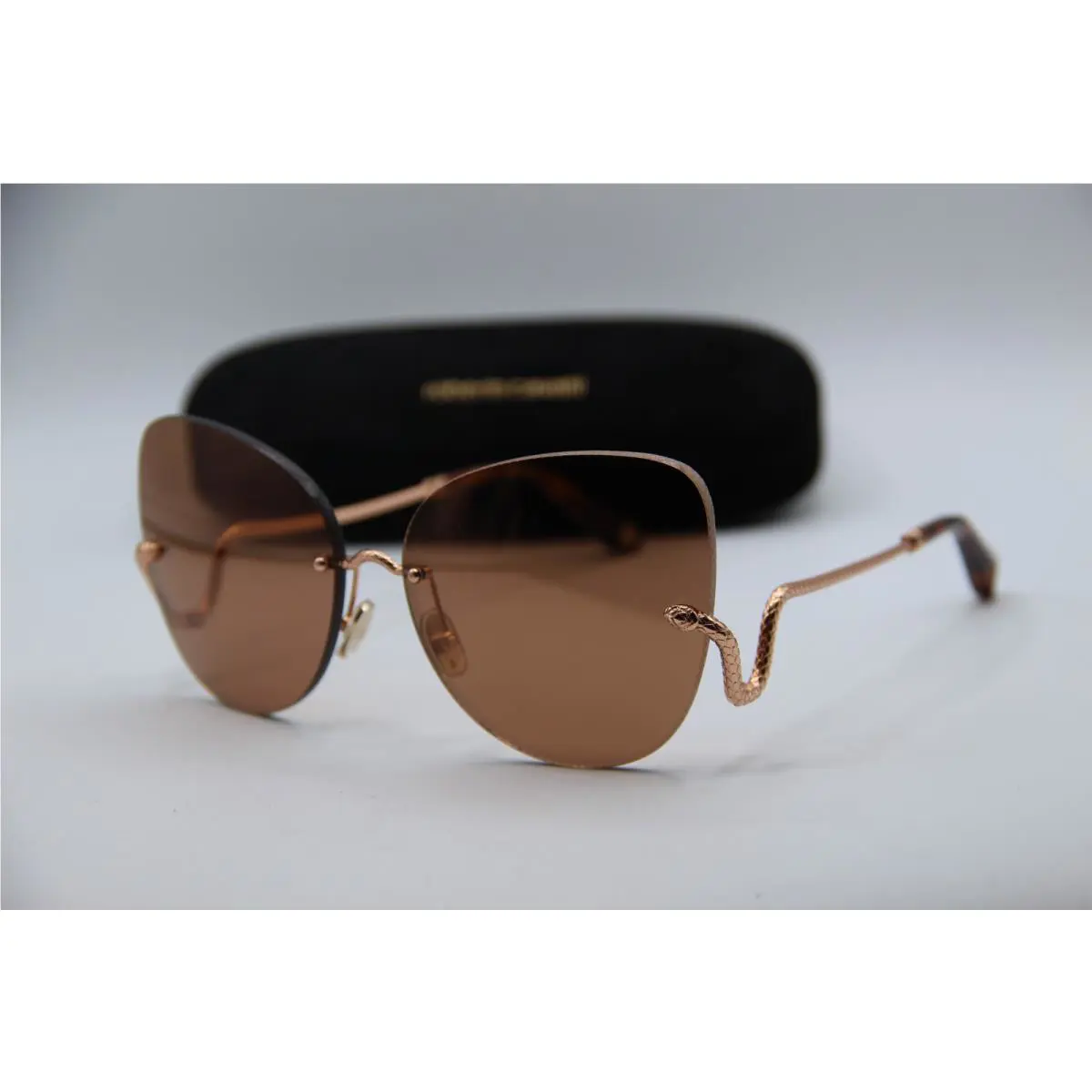 Roberto Cavalli Src 062 Col. 8FCX Gold Havana Sunglasses 64-16