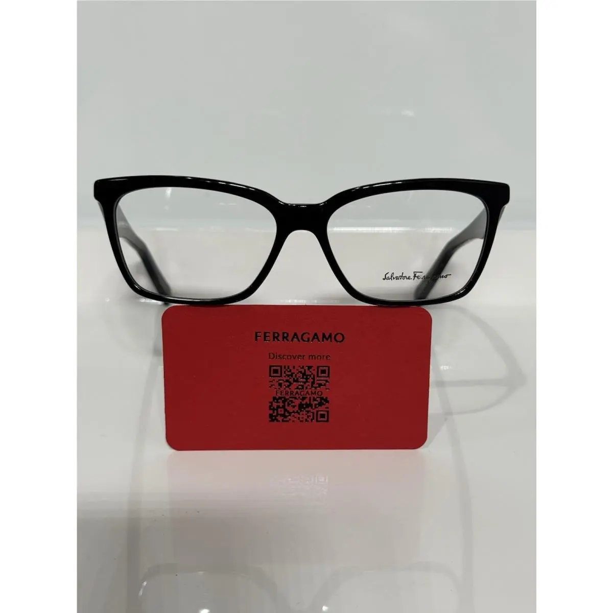 Salvatore Ferragamo SF2904 002 Black Acetate Woman’s Eyeglasses 55mm
