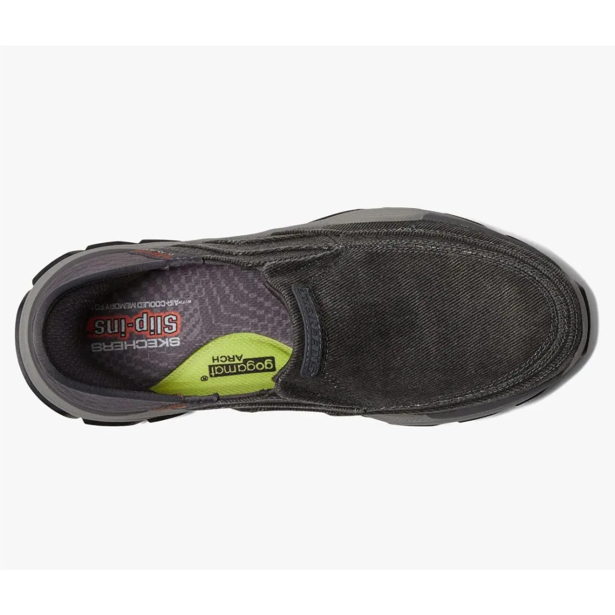 Skechers shoes - Respected Fallston - Respected Fallston - Charcoal (UPC: 194880918873) 2