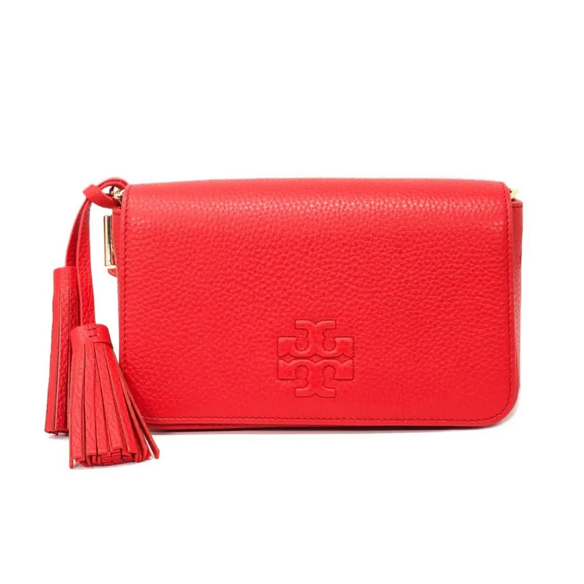 Tory Burch Women`s Thea Mini Crossbody Bag Brilliant Red 55373