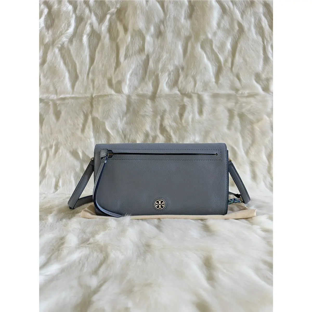 Tory Burch Flap Cross-body Blue Cloud/445