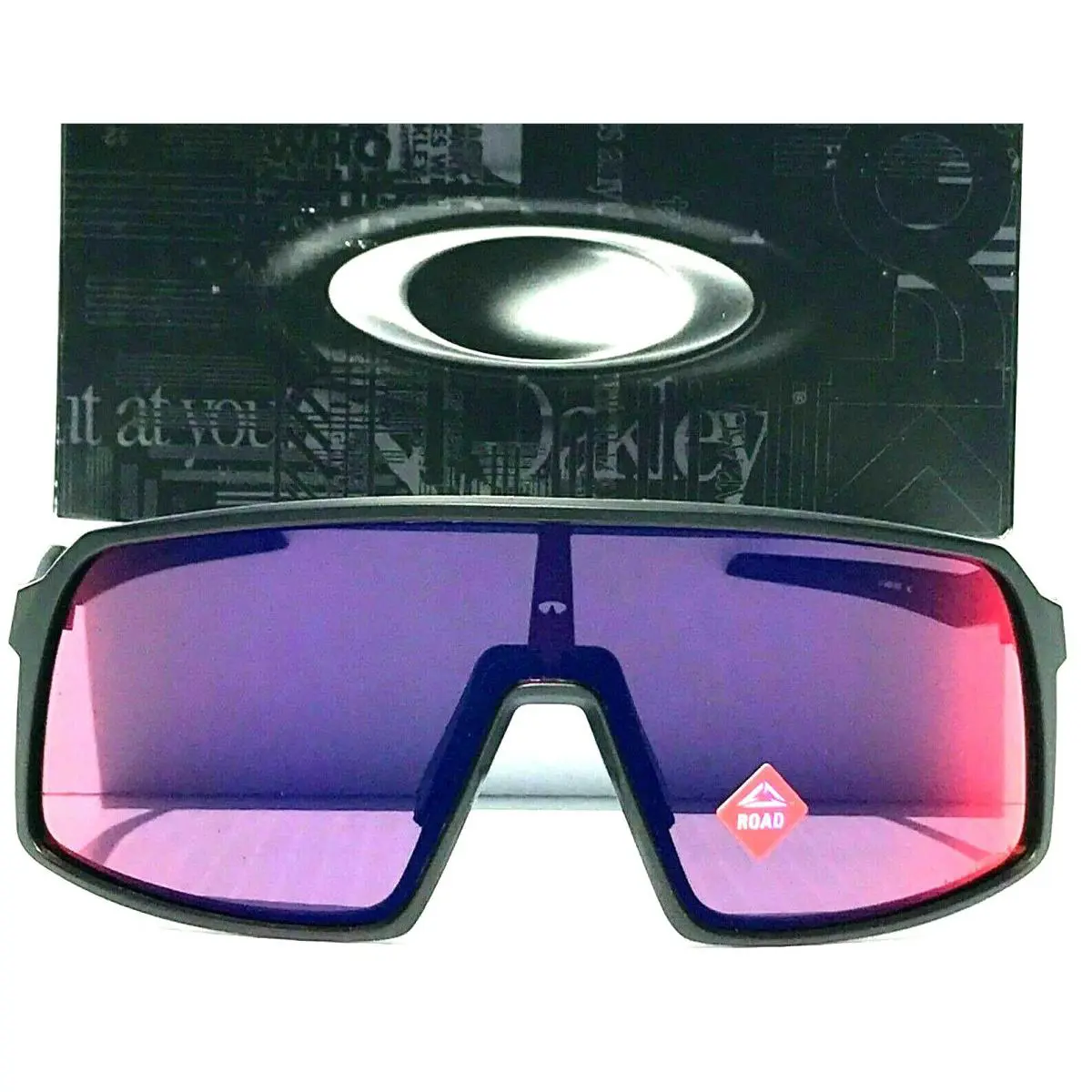 Sutro Matte Black w Prizm Road Sunglass w Case 9406-08 by Oakley