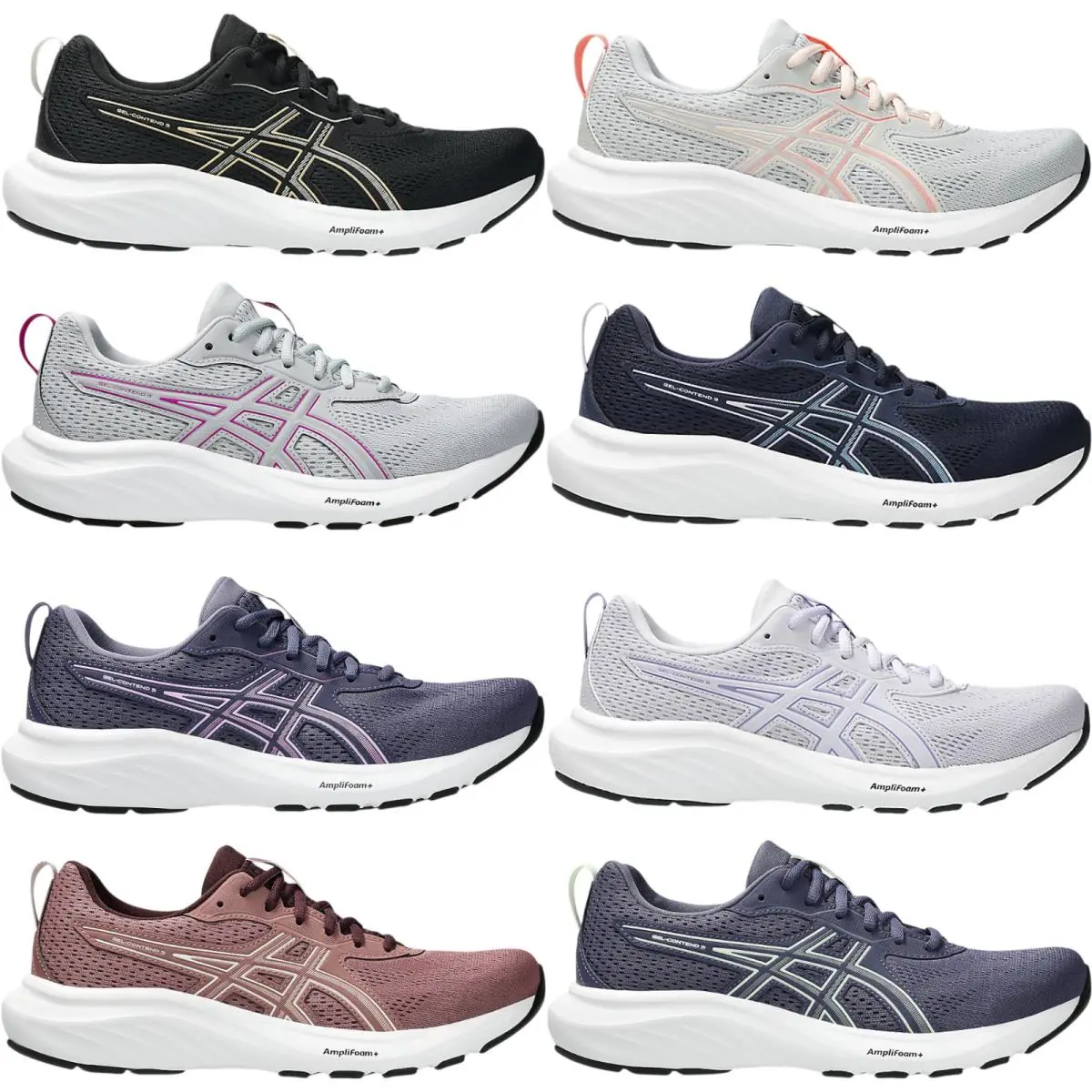 Asics shoes - Asics GEL-Contend 9 - Black/Graphite Grey 25
