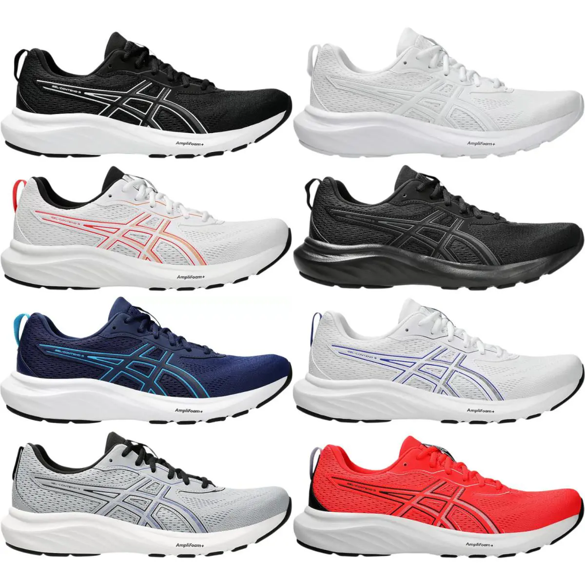 Asics shoes - Asics GEL-Contend 9 - Black/White 54