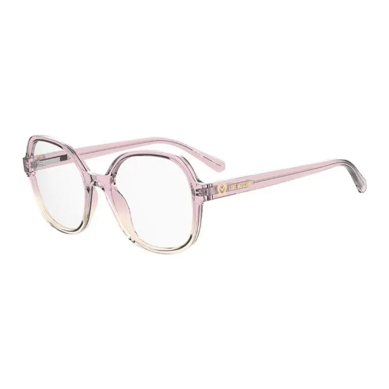 Moschino Love MOL616 035J 00 Transparent Pink 54mm Eyeglasses