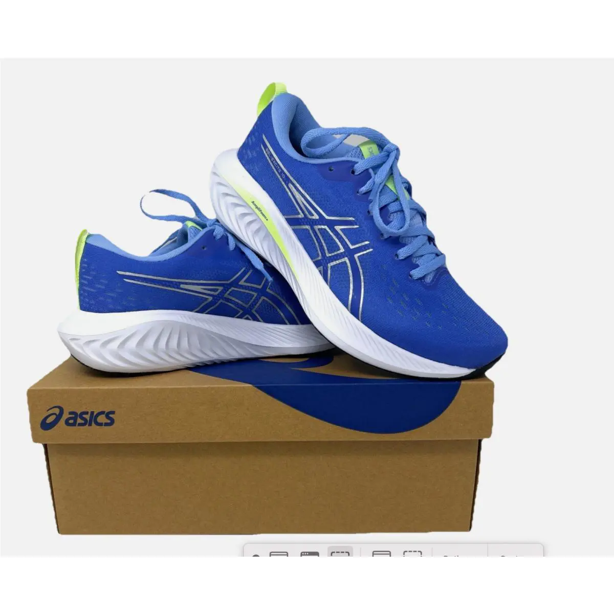 Asics shoes - ASICS GEL-Excite 10 - 1012B418 - Sapphire/Pure Silver- 1