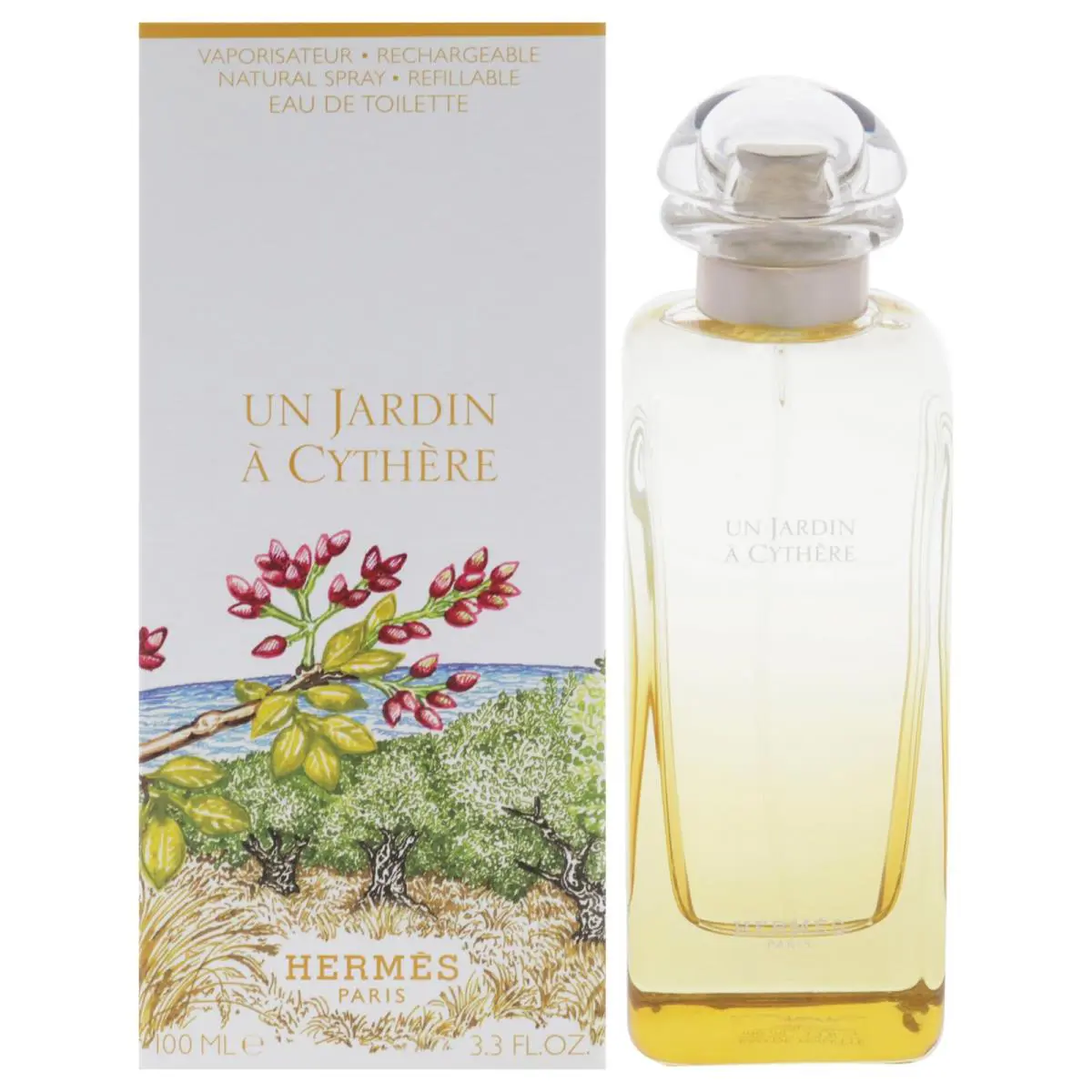 Hermes Personal Fragrance 3.3 Fl Oz Warm Sensual Scent with Pistachios