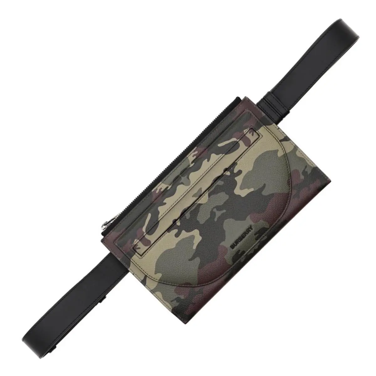 Burberry Olympia Slim Camo Belt Bag Fanny Pack Travel Pouch