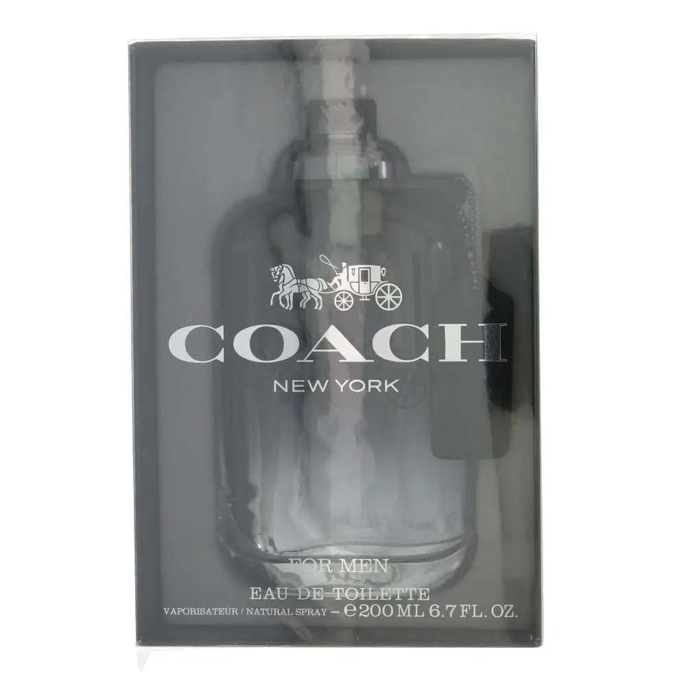 Coach New York by Coach Box For Men 6.7 Oz Eau De Toilette Spray