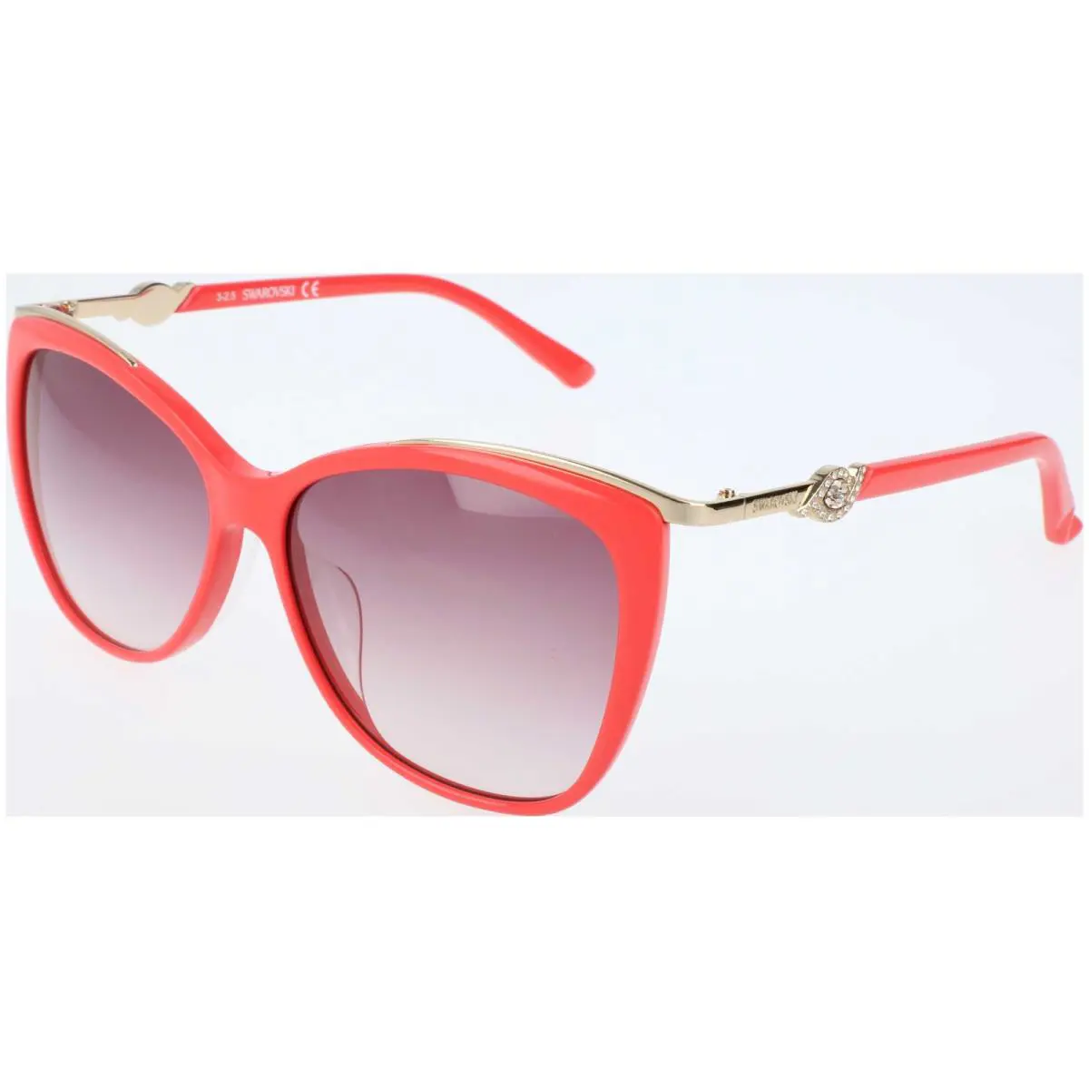 Swarovski Women`s 57 mm Red Sunglasses SK0104F-5766F