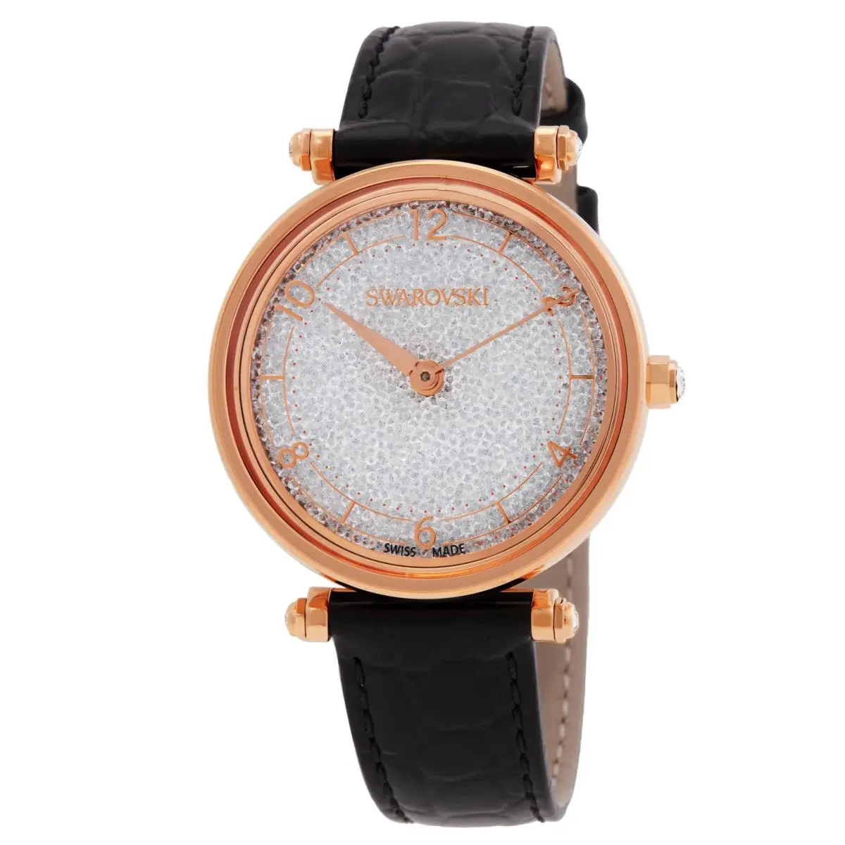 Crystalline Quartz White Dial Ladies Watch 5653359 by Swarovski