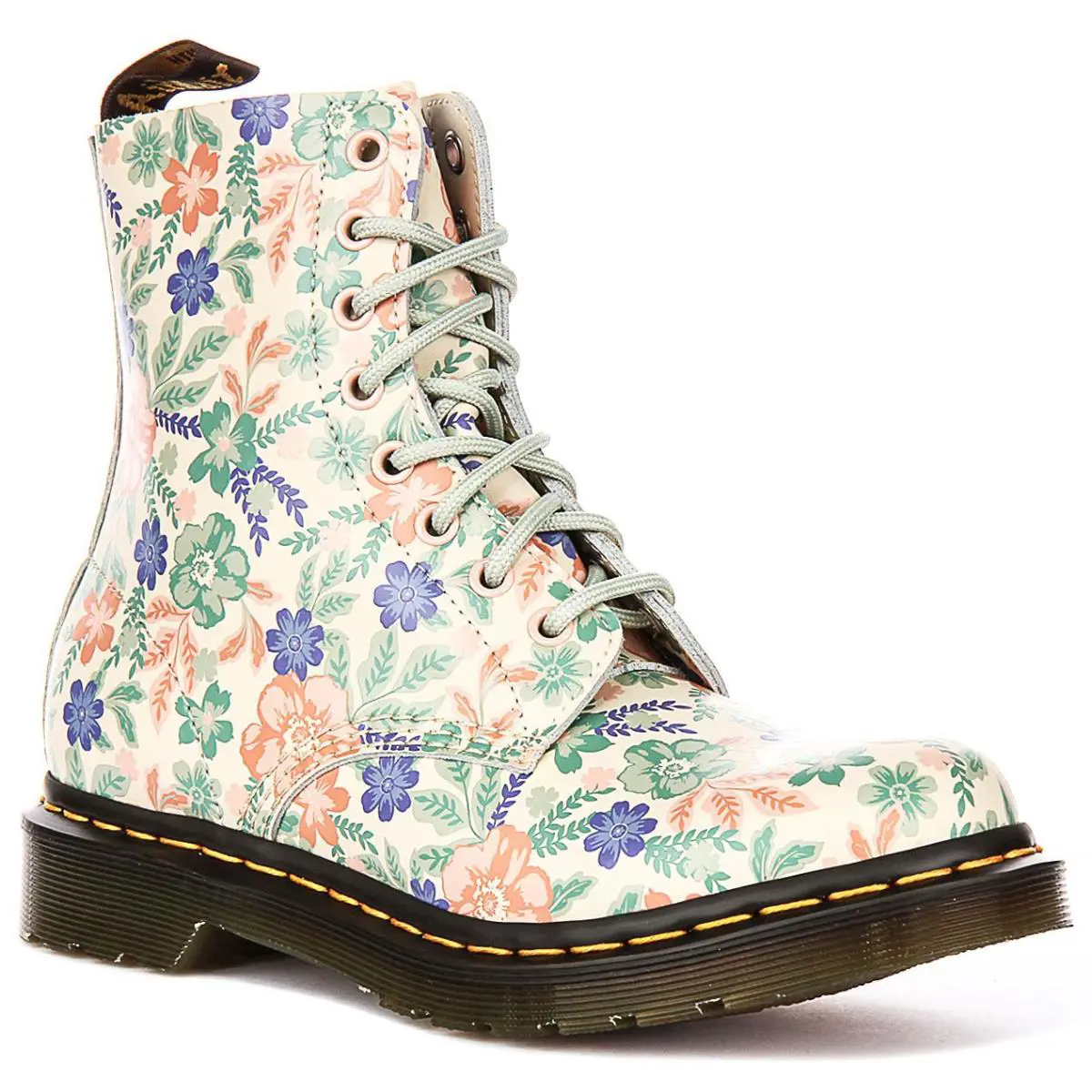 Dr Martens 1460 Pascal Mini Spot Hair Lace Up Womens Boot in Leopard US 5 - 10