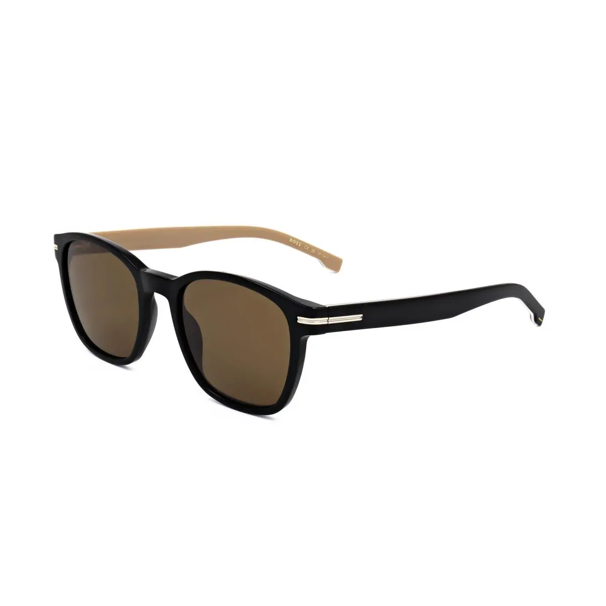 Hugo Boss Men`s 52 mm Black Sunglasses BOSS1505S-0807-70