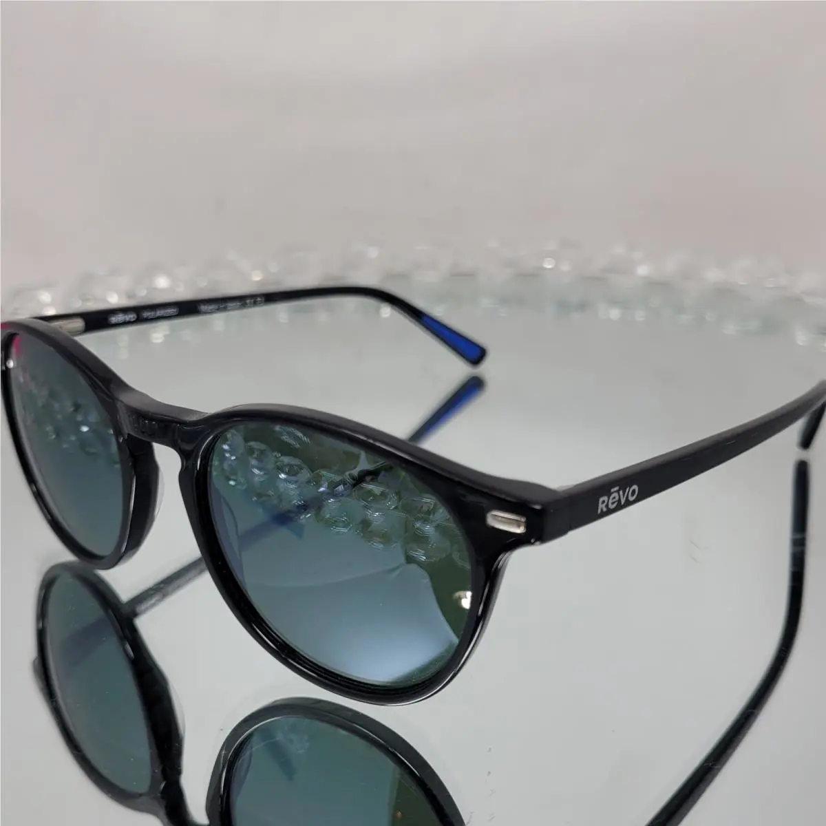 Revo Sierra Polarized Sunglasses RE 1161 01 Gloss Black Smoky Green Japan