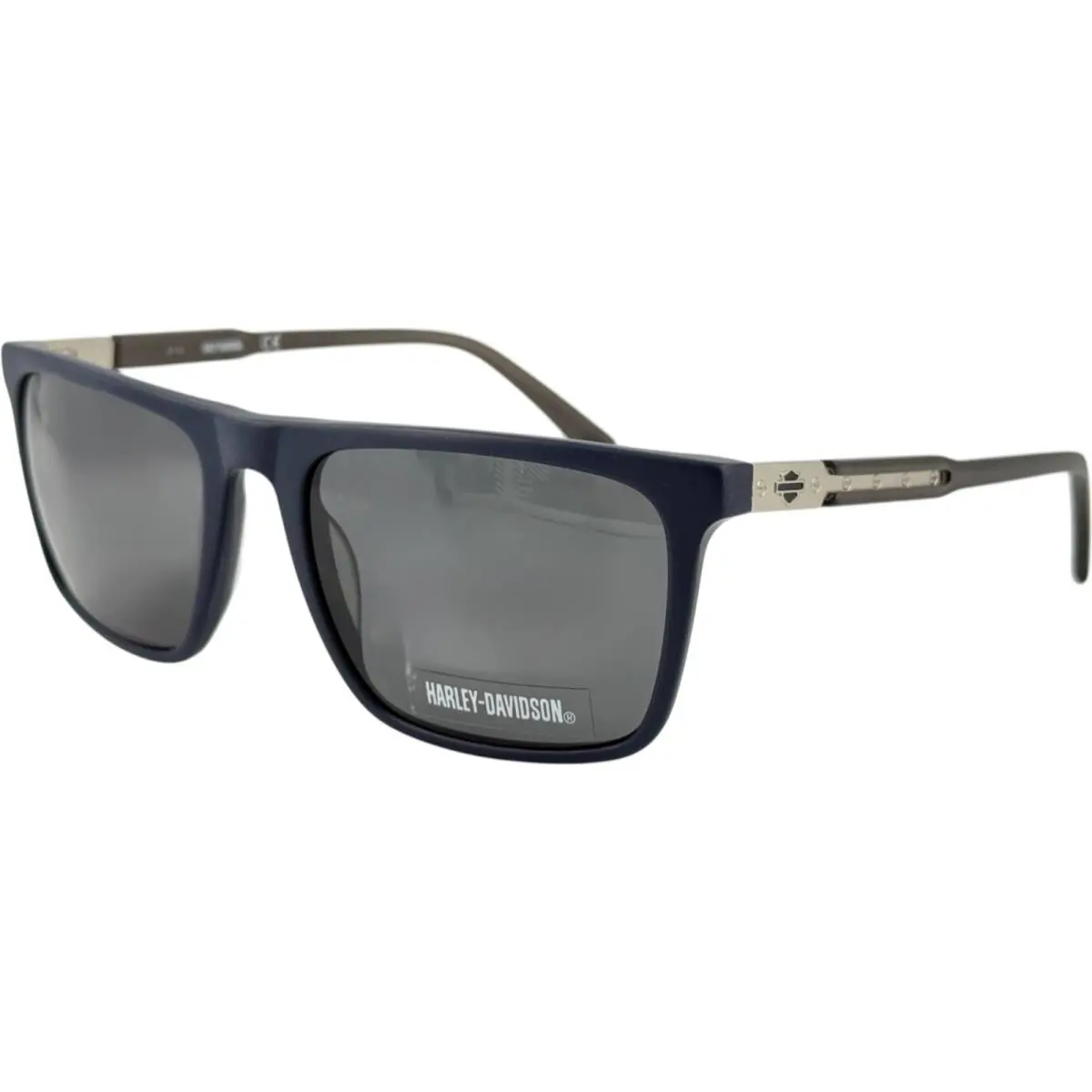 Harley Davidson HD0934X Mens Plastic Sunglass 91A Matte Blue 55-19 w Case