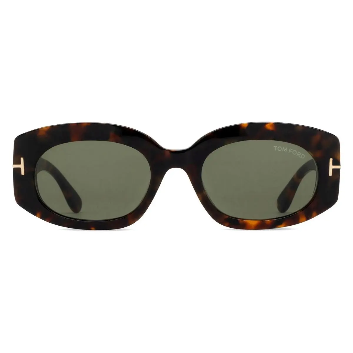 FT1187 Cielle Sunglasses Female Dark Havana 52mm by Tom Ford
