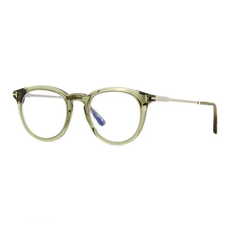 Tom Ford FT5905-B 096 Shiny Dark Green 49mm Eyeglasses