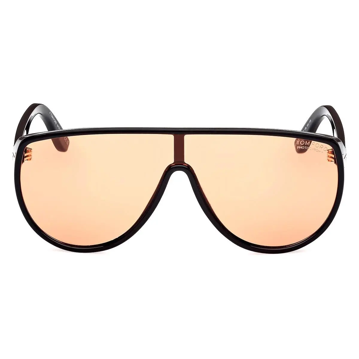 FT1182 Achilles Sunglasses Male Shiny Black 138mm by Tom Ford
