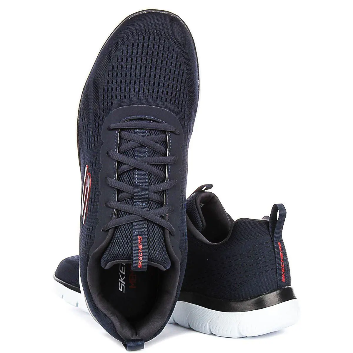 Skechers shoes - Navy Red 2