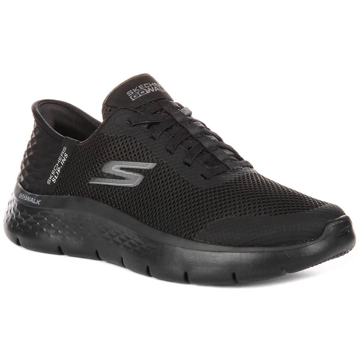 Skechers Go Walk Flex Athletic In Laced Womens Sneakers In Black US 6 - 9 - Black