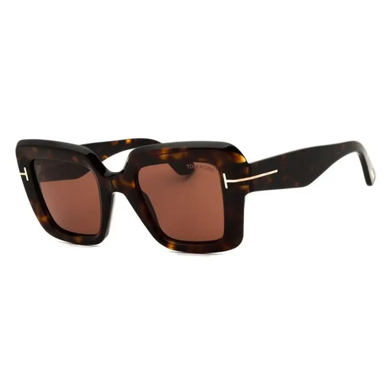 FT1157 Sunglasses Sun Glasses 52J Dark Havana 50mm Women by Tom Ford
