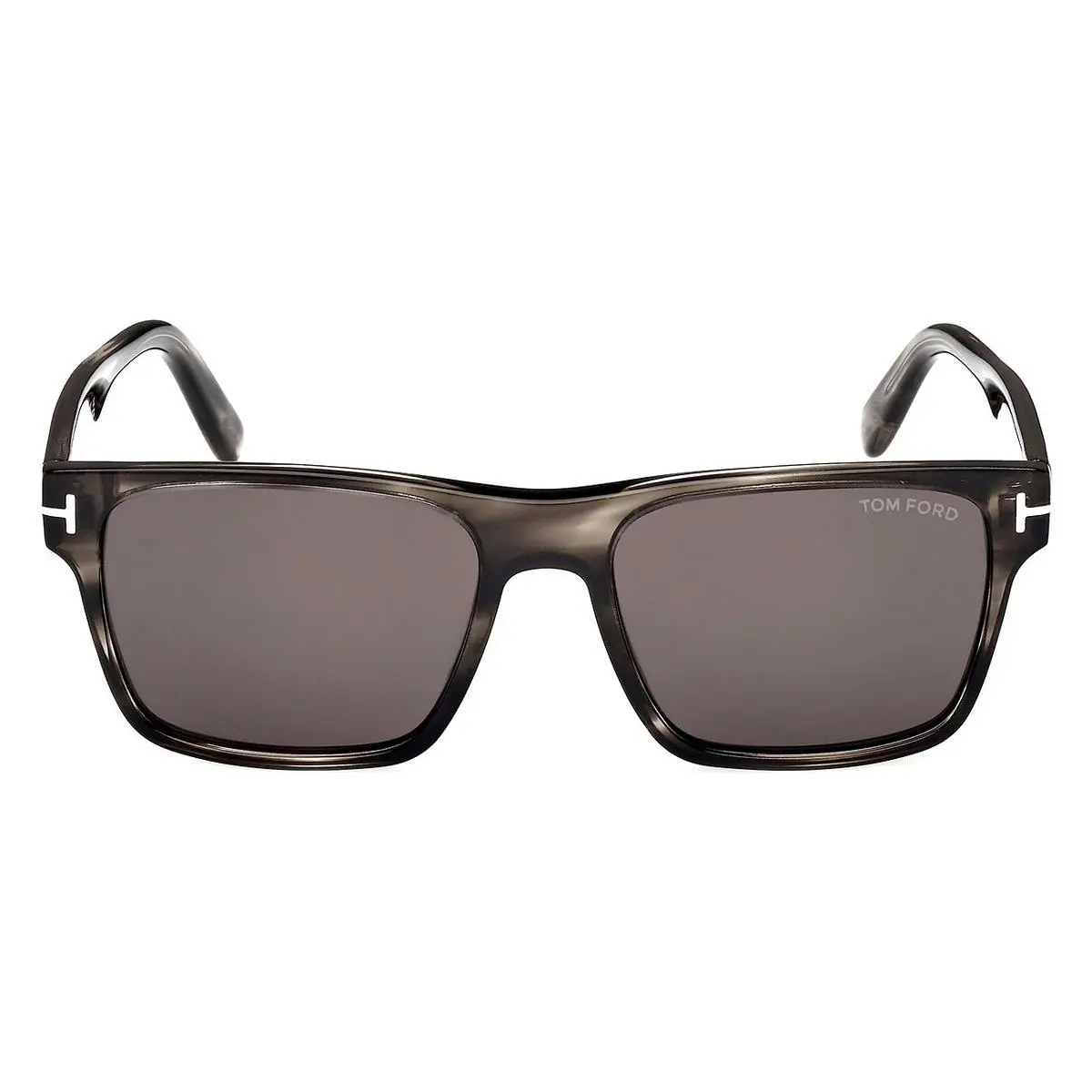 Tom Ford Calder FT1205 Sunglasses Male Colored Havana 55mm - Frame: Colored Havana, Lens: Smoke