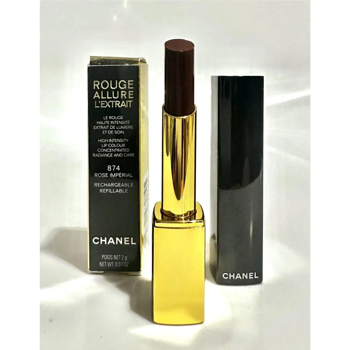 Chanel Rouge Allure L’extrait High Intensity Lip Colour 874 Rose Imperial
