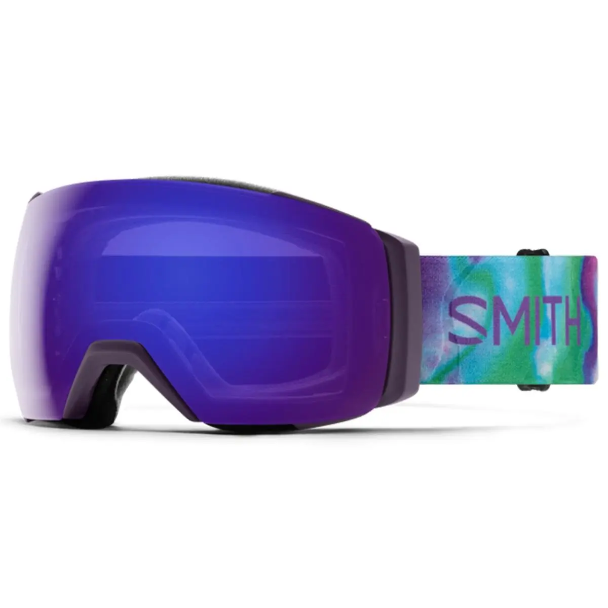I/o Mag XL Chromapop Shield Snow Goggles + Bonus Lens M007131 Cosmos Aura/Violet Mir + Storm Blue (3AE9941) by Smith Optics