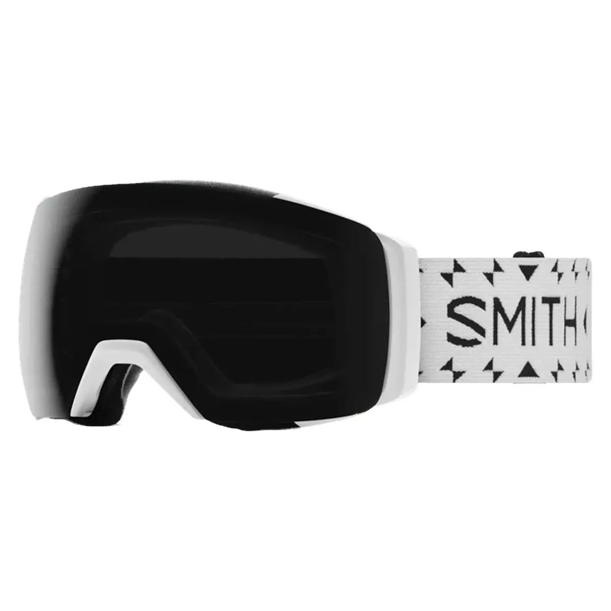 I/o Mag XL Chromapop Shield Snow Goggles + Bonus Lens M007131 Trilogy/Sun Black + Storm Yellow (19J994Y) by Smith Optics