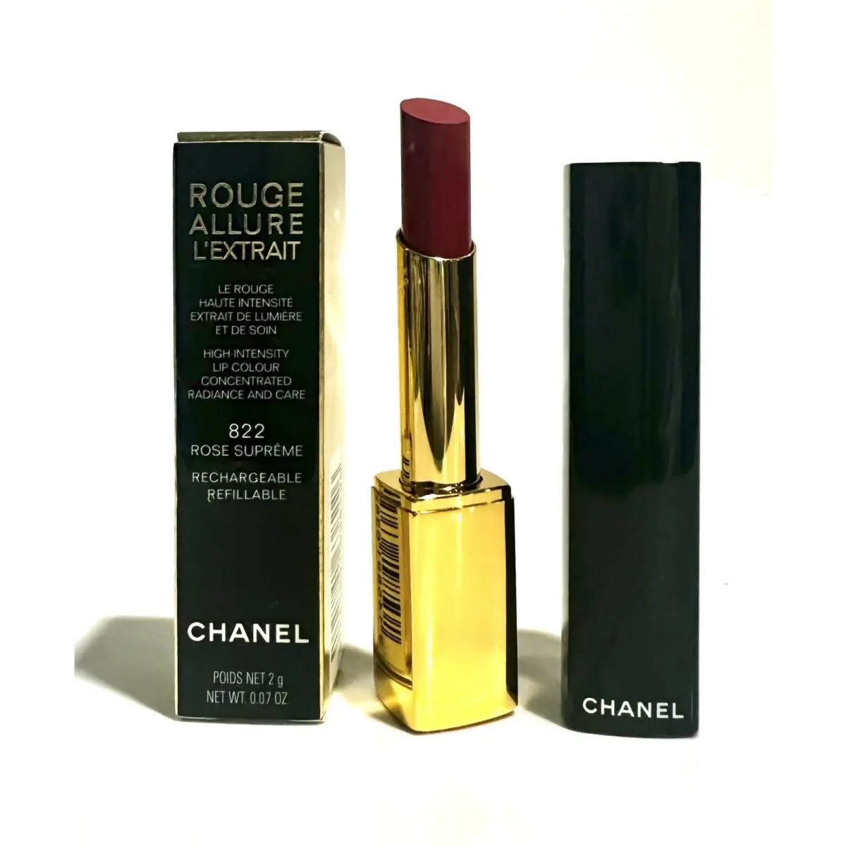 Chanel Rouge Allure L’extrait High Intensity Lip Colour 822 Rose Supreme