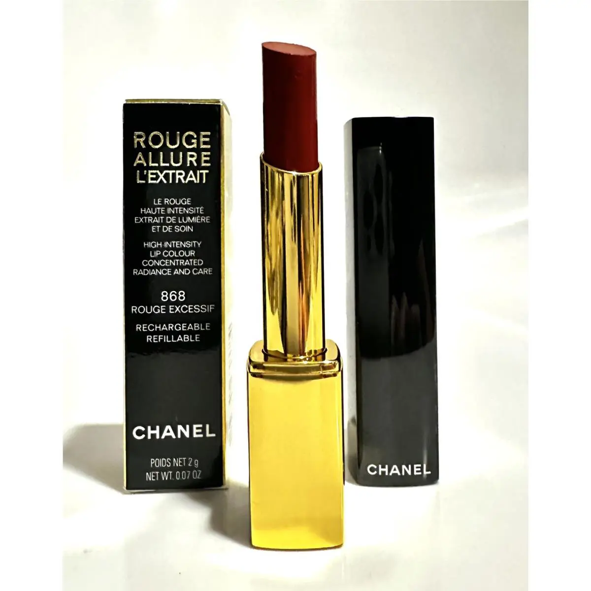 Chanel Rouge Allure L’extrait High Intensity Lip Colour 868 Rouge Excessif