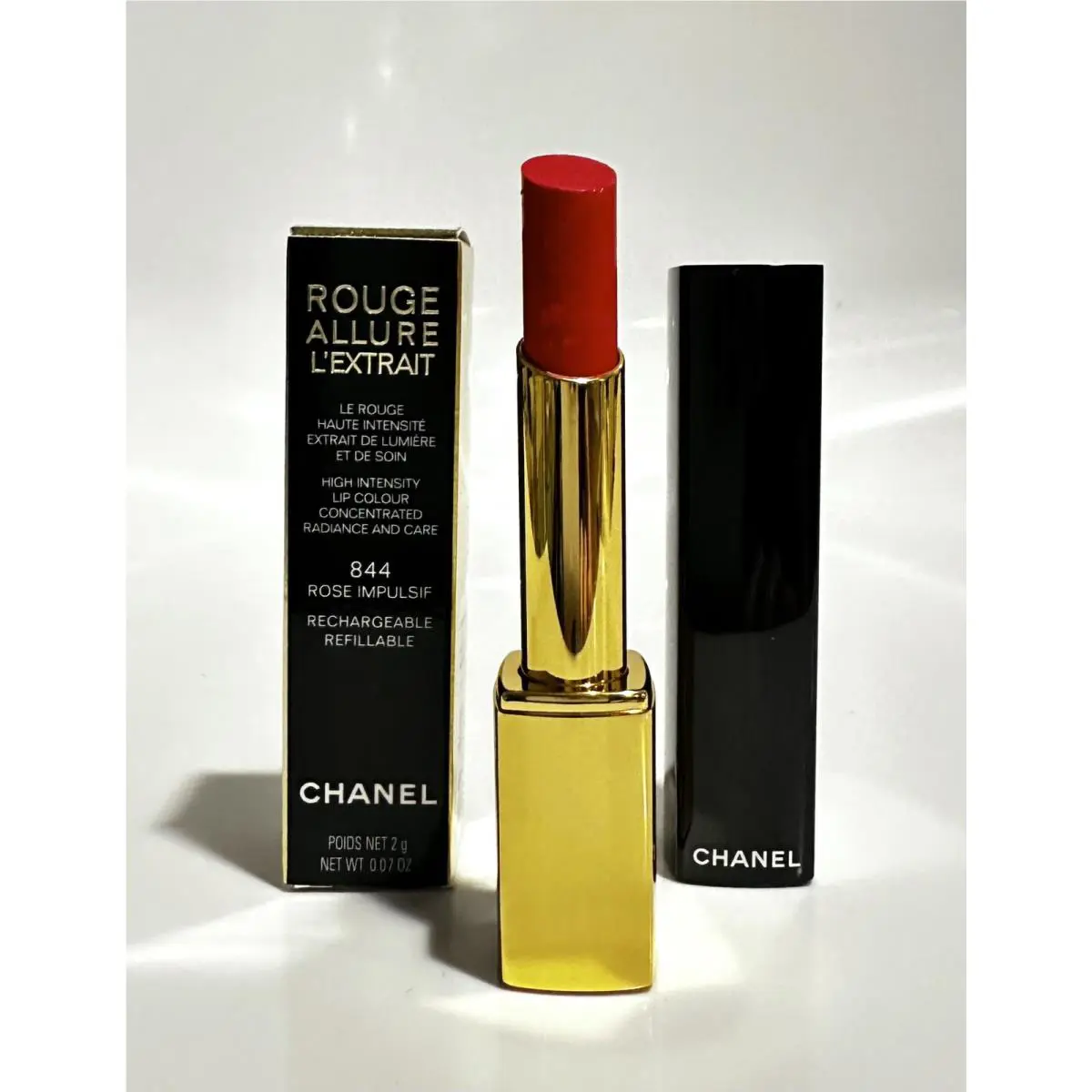 Chanel Rouge Allure L’extrait High Intensity Lip Colour 844 Rose Impulsif