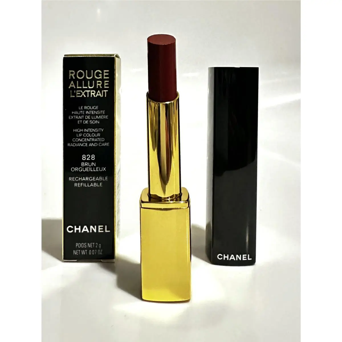 Chanel Rouge Allure L’extrait High Intensity Lip Colour 838 Brun Orgueilleux