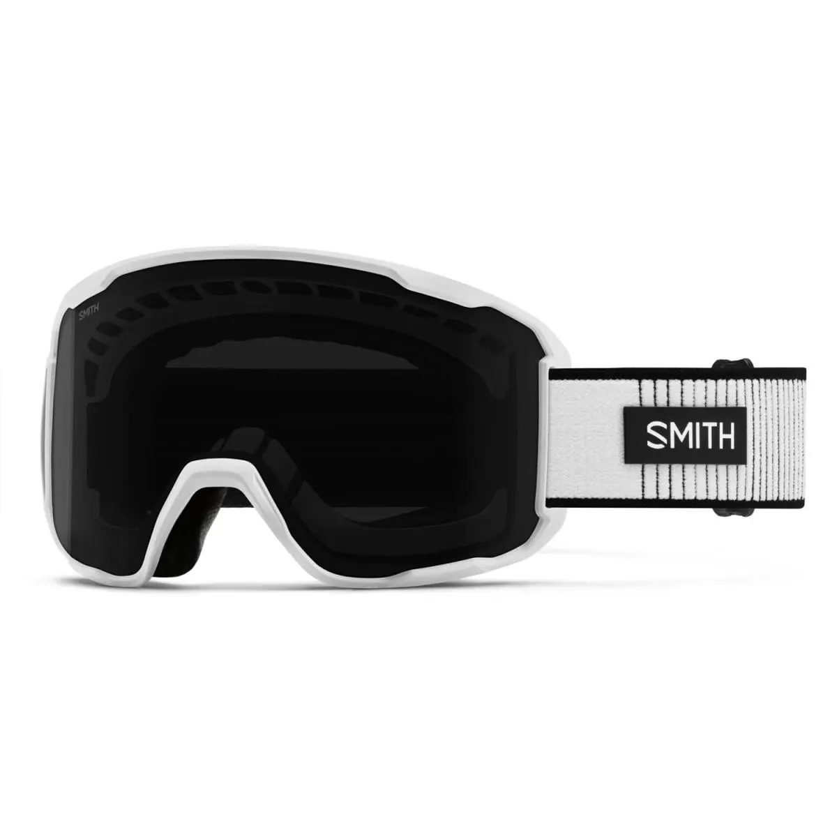 Smith Preview Ski / Snow Goggles White Fadeout Chromapop Sun Black Lens