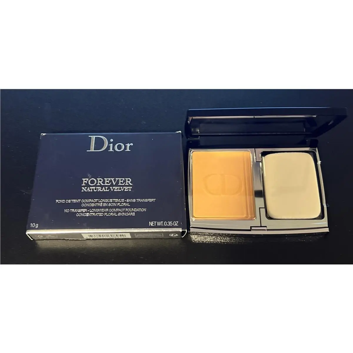 Dior Forever Natural Velvet Compact 5N Foundation 0.35oz/10g