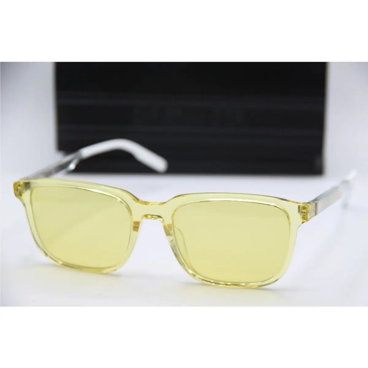 Christian  tag SU 70H0 Yellow White Sunglasses Wcase 54-19 by Dior