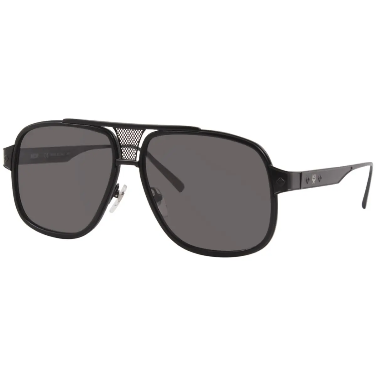 Mcm 137S 027 Sunglasses Women`s Charcoal Black/grey Lenses Fashion Pilot 60mm