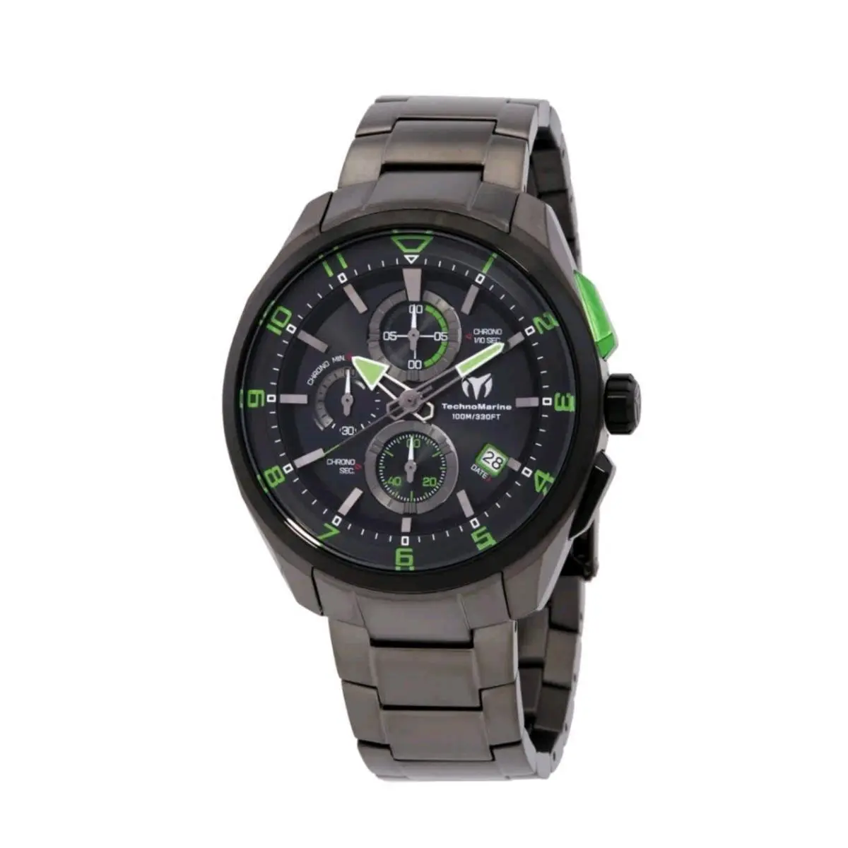 Technomarine TM-318121 Ocean Black Dial 44 mm Men`s Watch