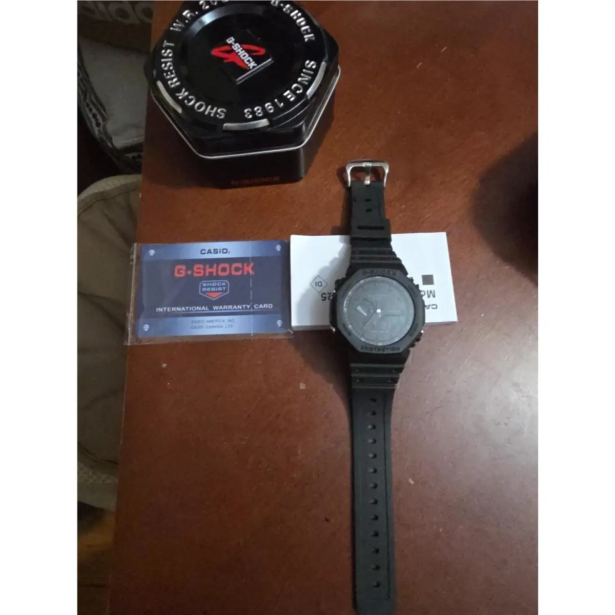 G-shock GA2100-1A1 Black by Casio