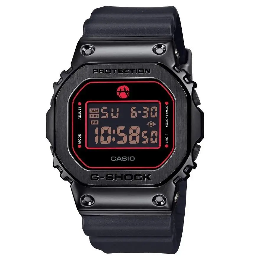 Casio G-shock Digital 5600 Series Black Dial Resin Band Watch GM5600RH-1