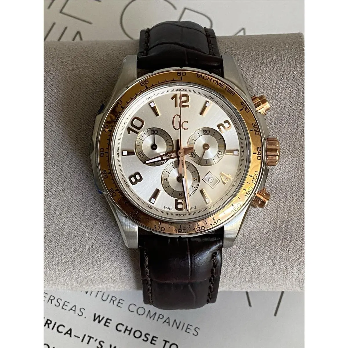 Swiss Guess Collection Techno Sport Men`s Chronograph Watch X51005G1S