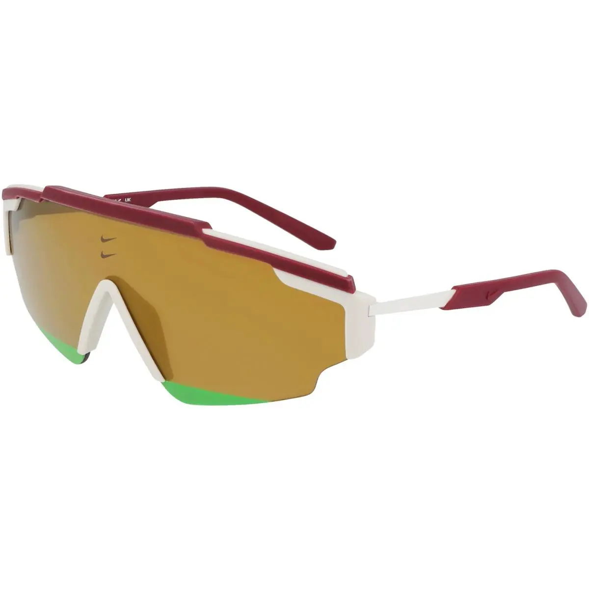 Nike Marquee Edge M Semi-rimless Sport Shield Sunglasses w/ Mirror Lens - FN0300