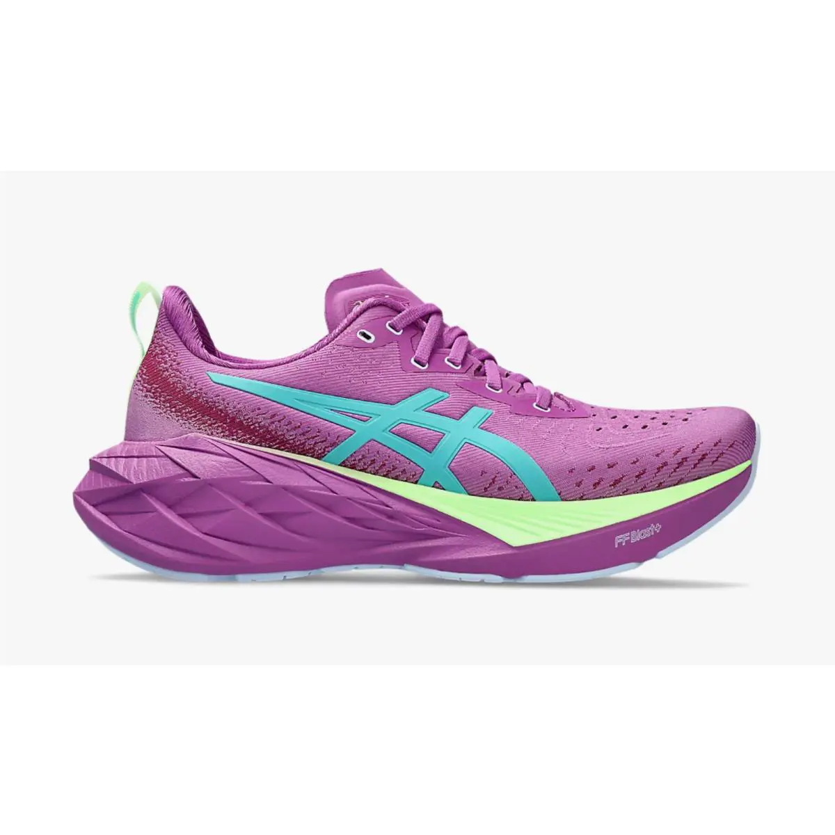 Asics Women`s Novablast 4 Lite-show/ Lluminate Green Running Shoe 11.5 US Rare