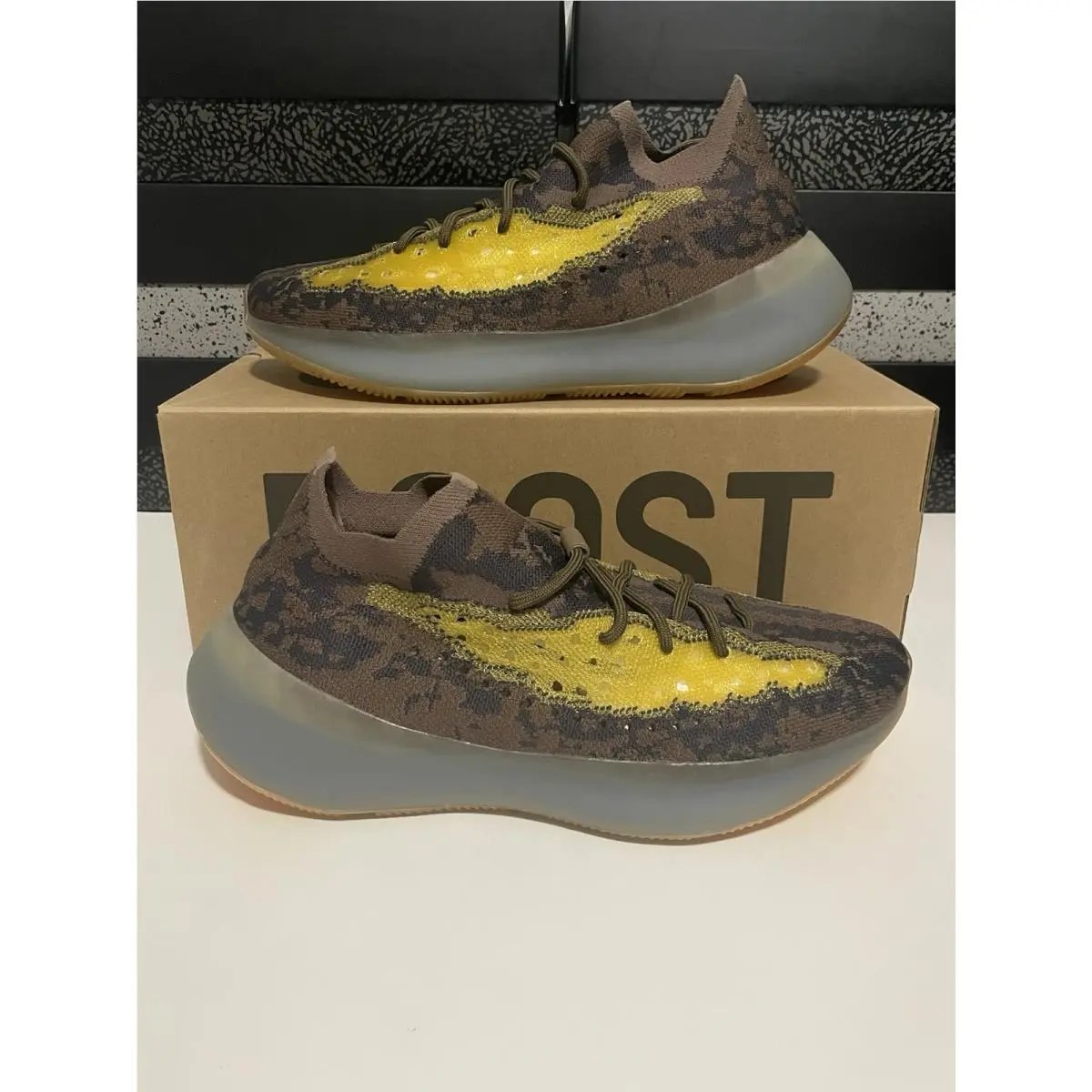 Adidas Yeezy Boost 380 “lmnte” FZ4982 Men’s Size 11.5-12 Running Shoes Rare