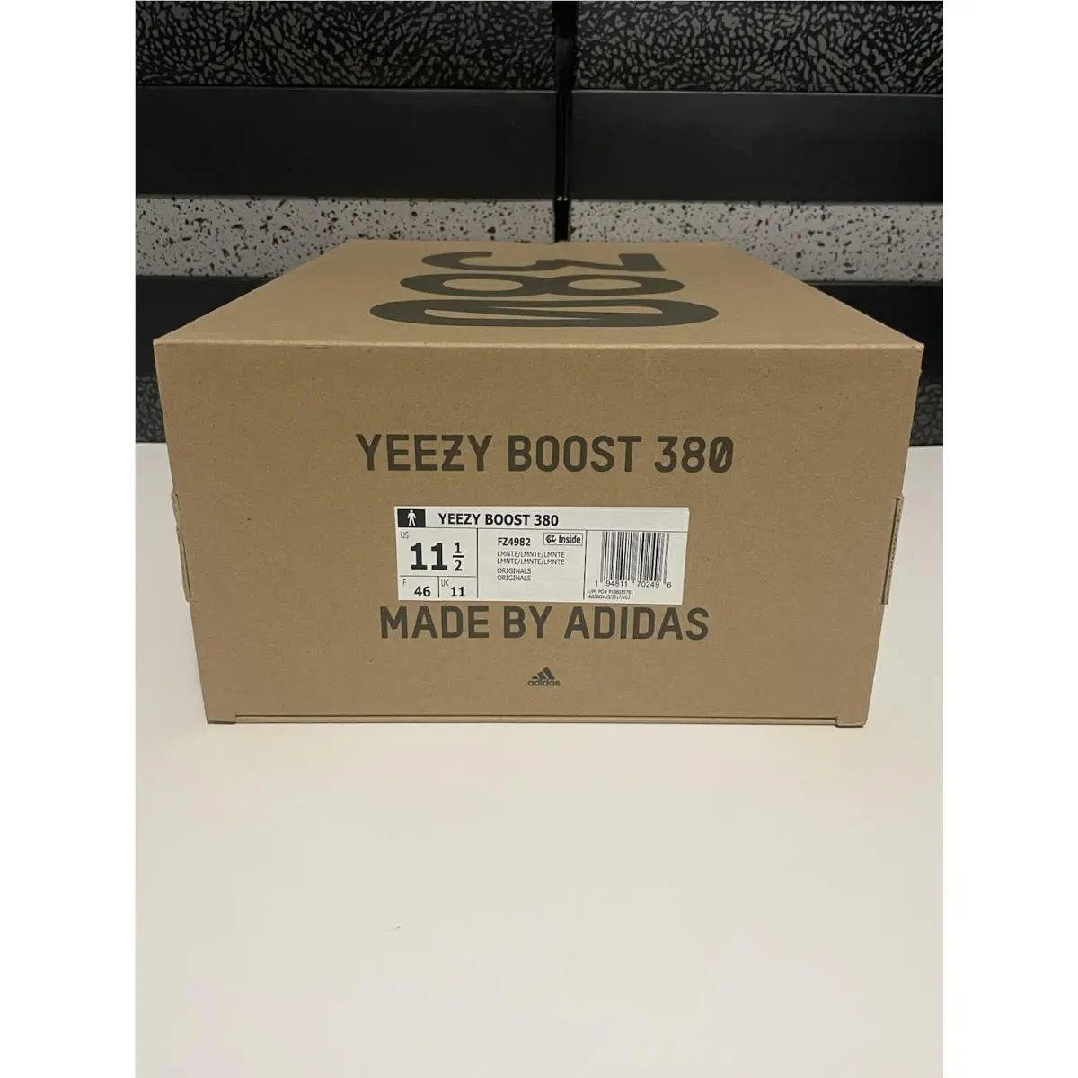 Adidas shoes - adidas Yeezy Boost 380 - Yeezy Boost - FZ4982 - LMNTE/LMNTE/LMNTE 6