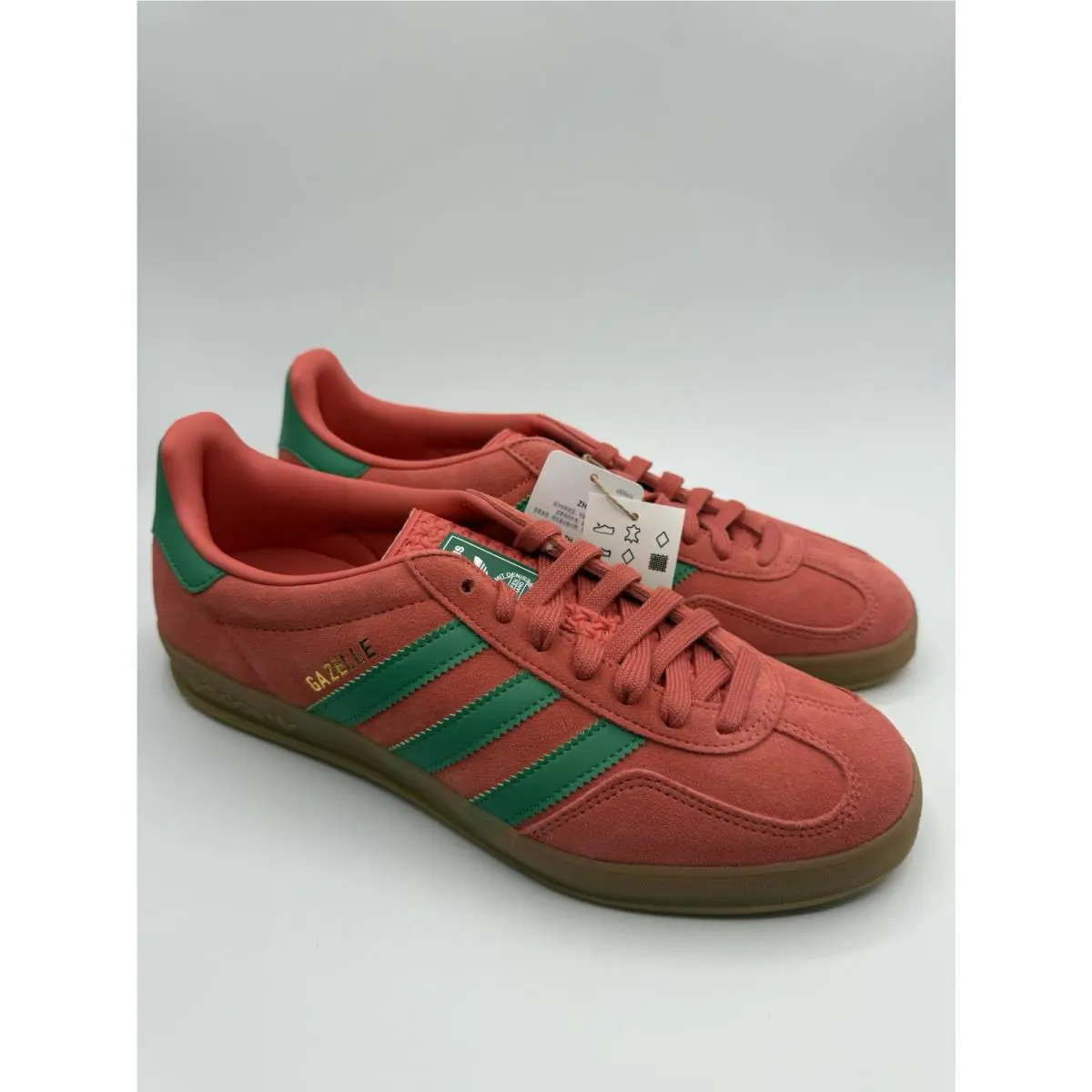 Adidas shoes - adidas Originals Gazelle - Originals Gazelle - Scarlet/Green 4